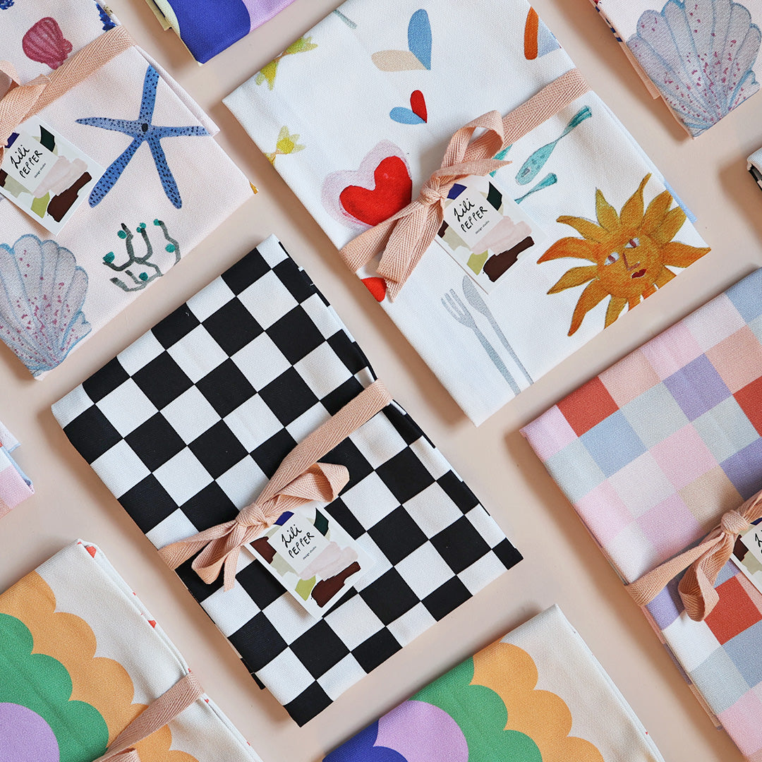 Tea Towel *Shells