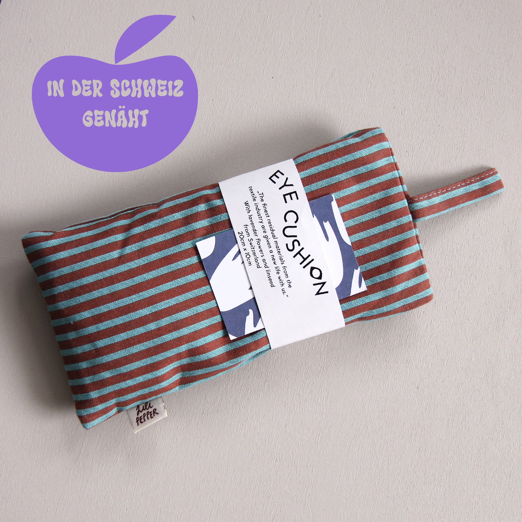 Augenkissen *Stripe Blue Red