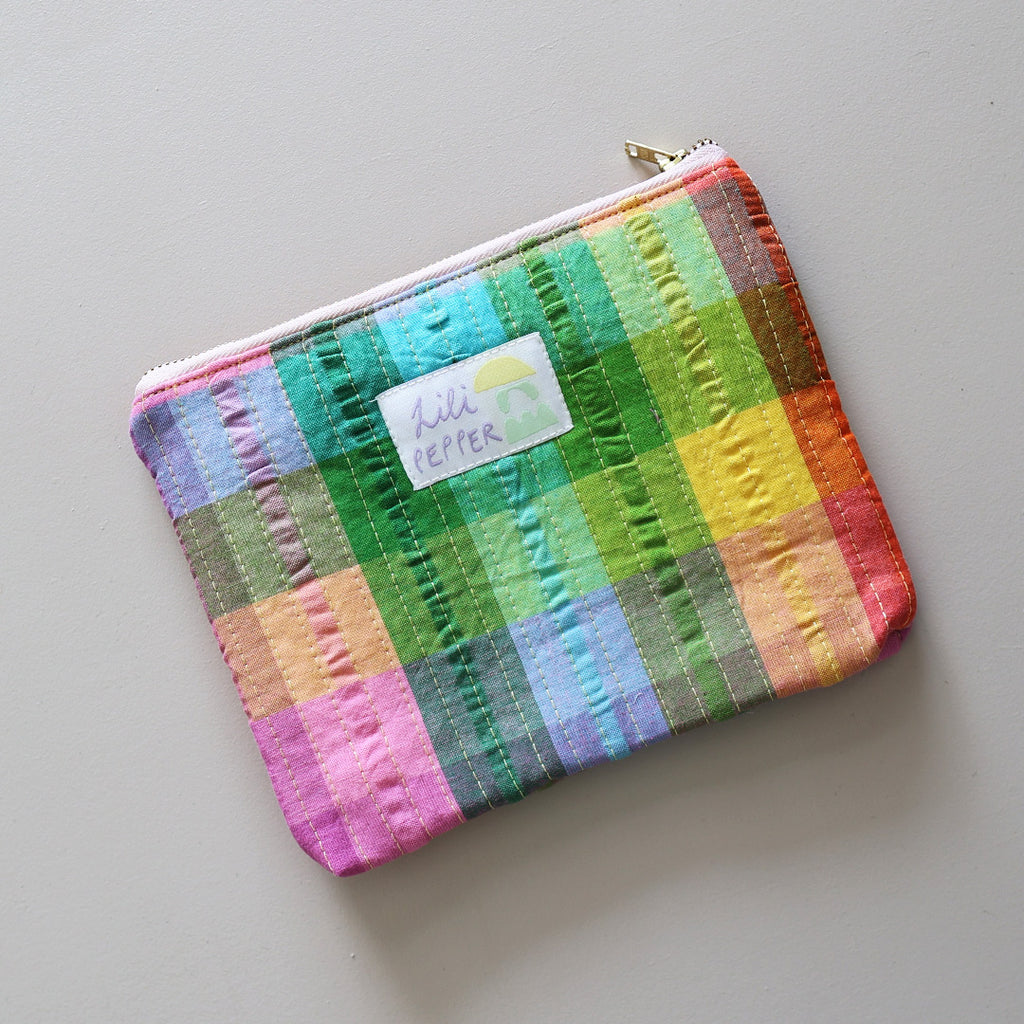 Necessaire abgesteppt *Rainbow
