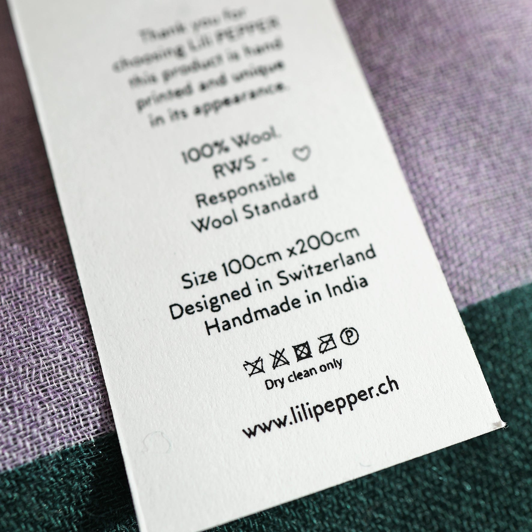 Merino Wool Scarf *PARK