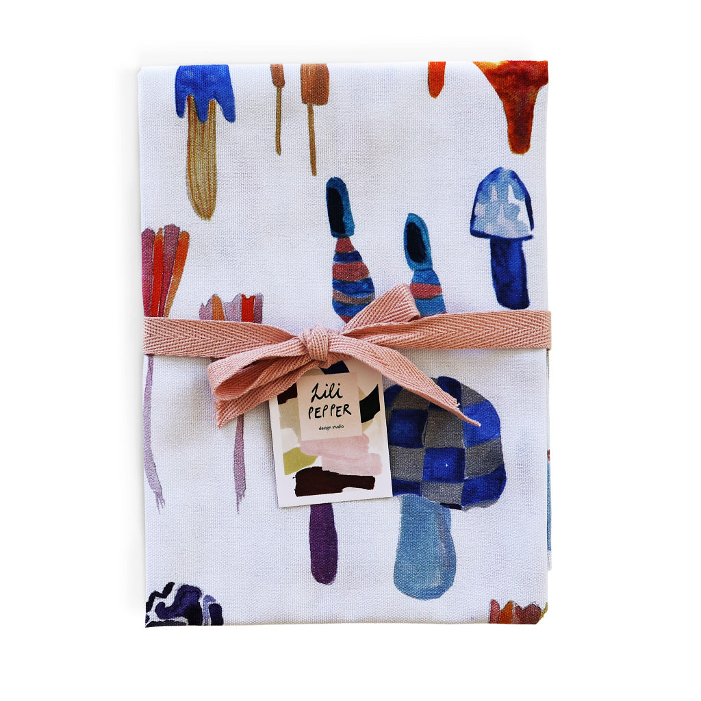 Tea towel *Mushrooms