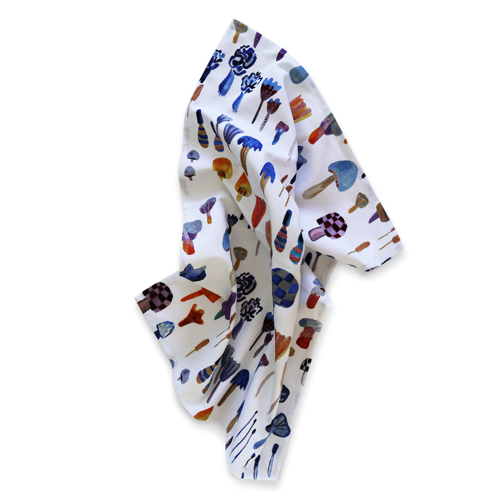 Tea towel *Mushrooms
