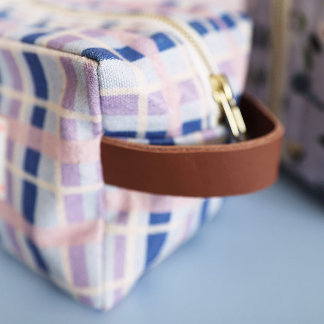 Organic Cotton Pouch *Check Multi