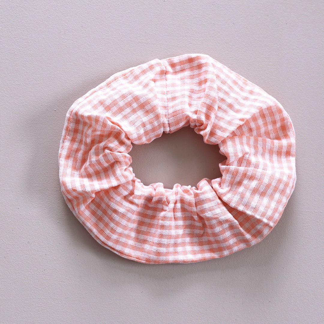 Scrunchie *Vichy Orange