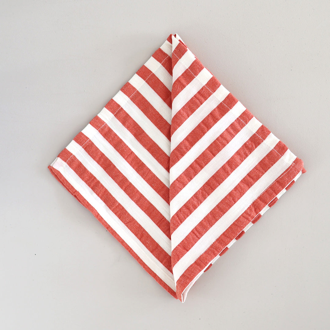 Napkin *Stripe Red