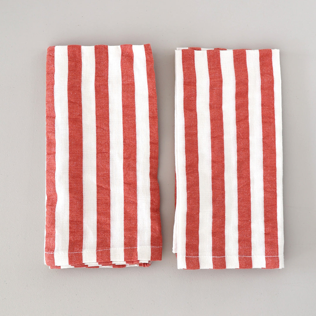 Napkin *Stripe Red