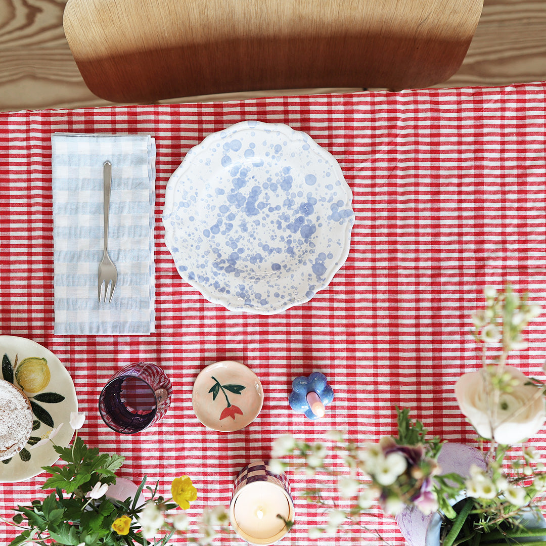 Table linen *Check Red Small