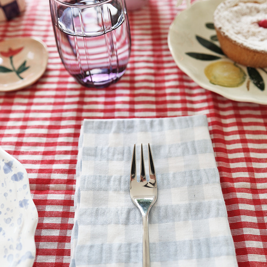 Table linen *Check Red Small
