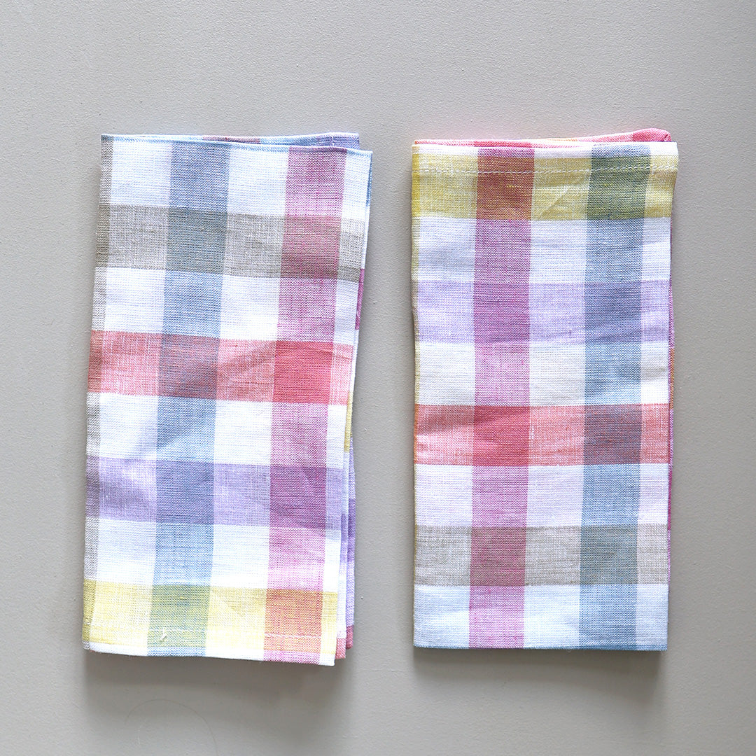 Napkin *Check Pastel