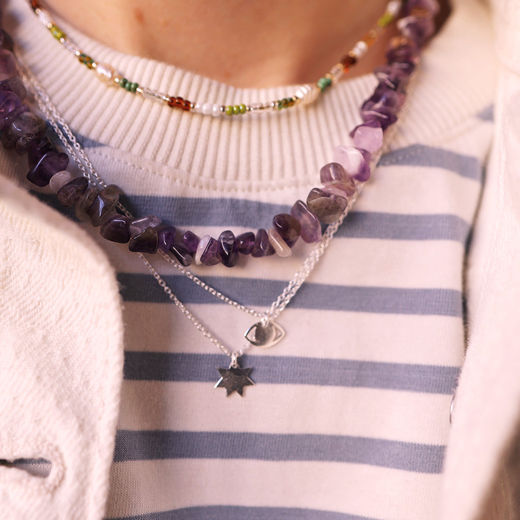 Necklace Talisman *Eye Silver