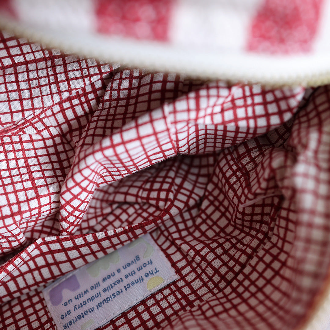 Necessaire *Dark Red Stripe