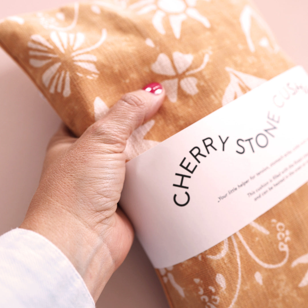 Cherry stone pillow *FLOWERS