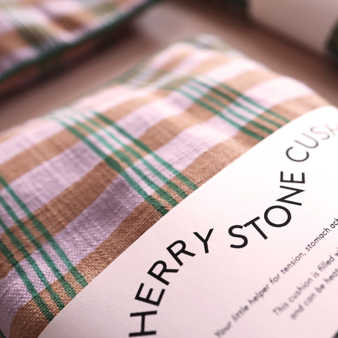 Cherry stone pillow *CHECK