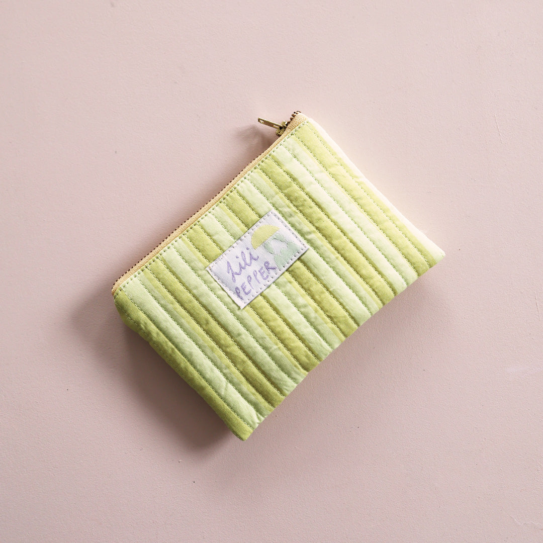 Mini Necessaire *Stripe Yellow