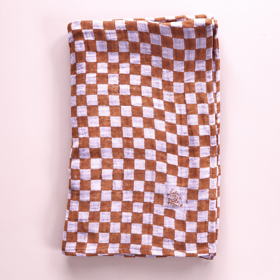 Pareo *Check Caramel