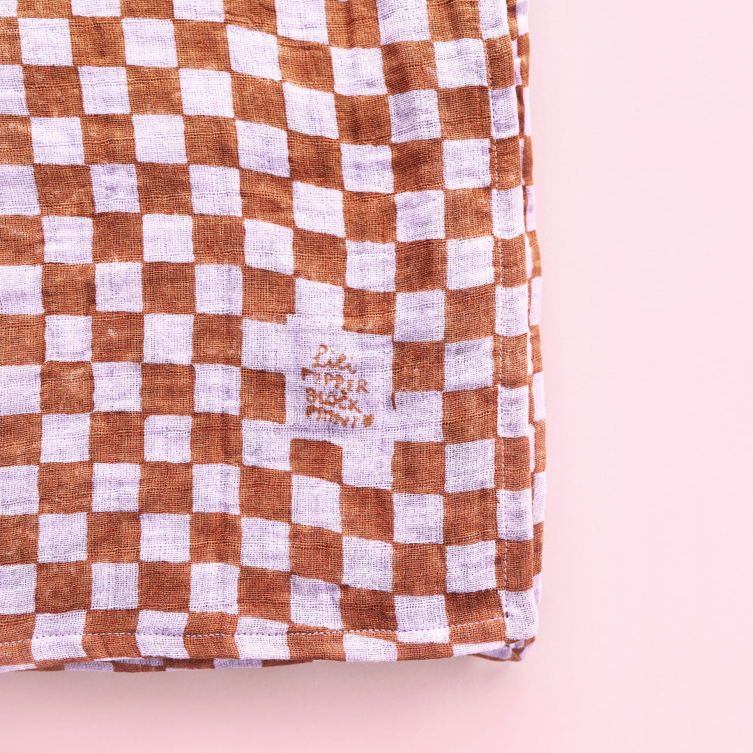 Pareo *Check Caramel