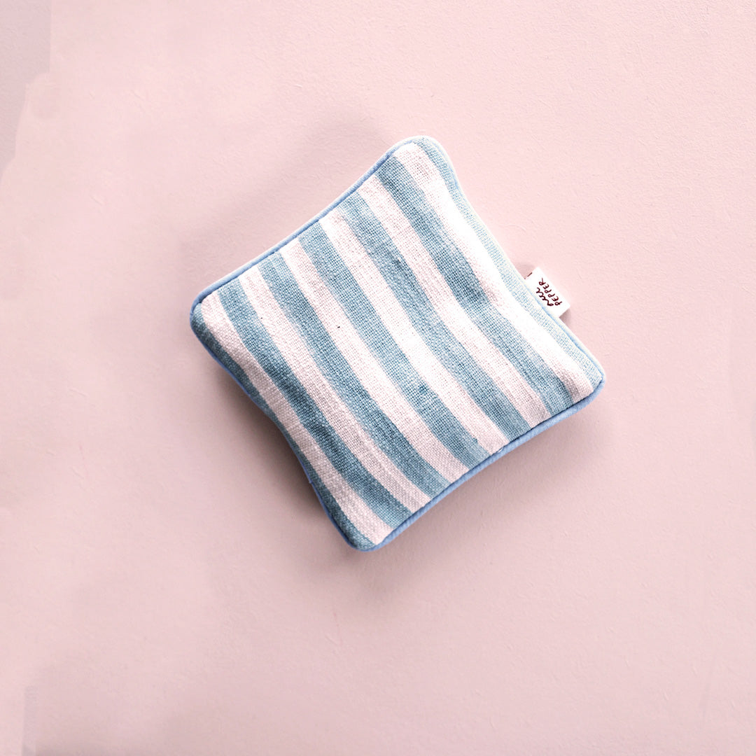 Mini heat pad *STRIPE ROSE BLUE