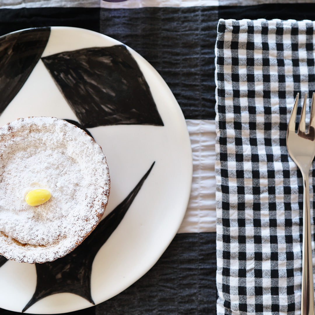 Tischtuch *Check Black Big