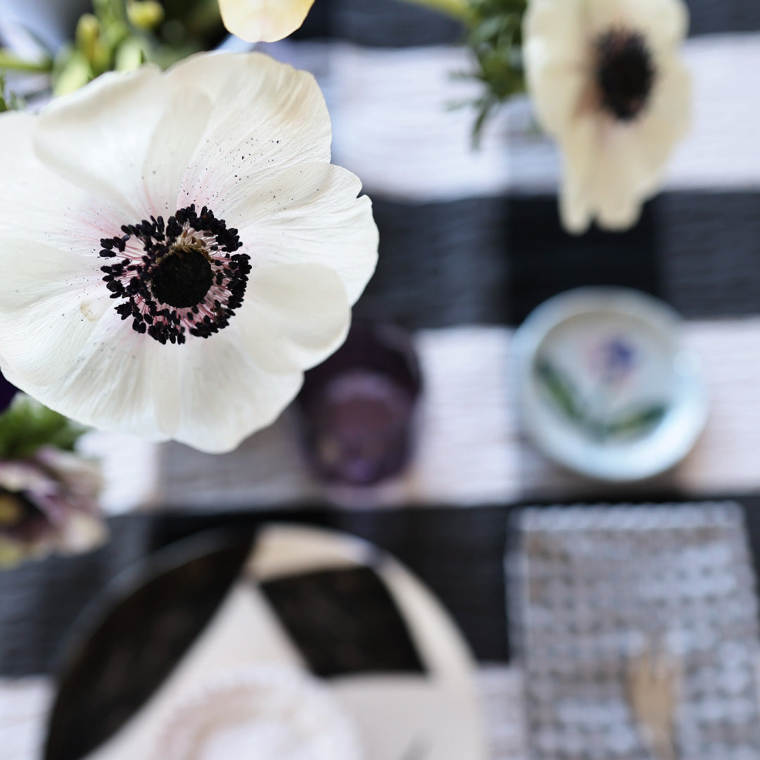 Tischtuch *Check Black Big