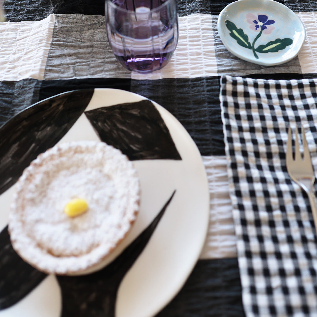 Tischtuch *Check Black Big