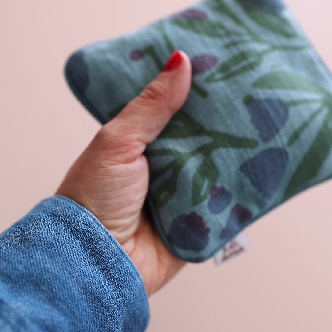 Mini heat pad *Floral Blue