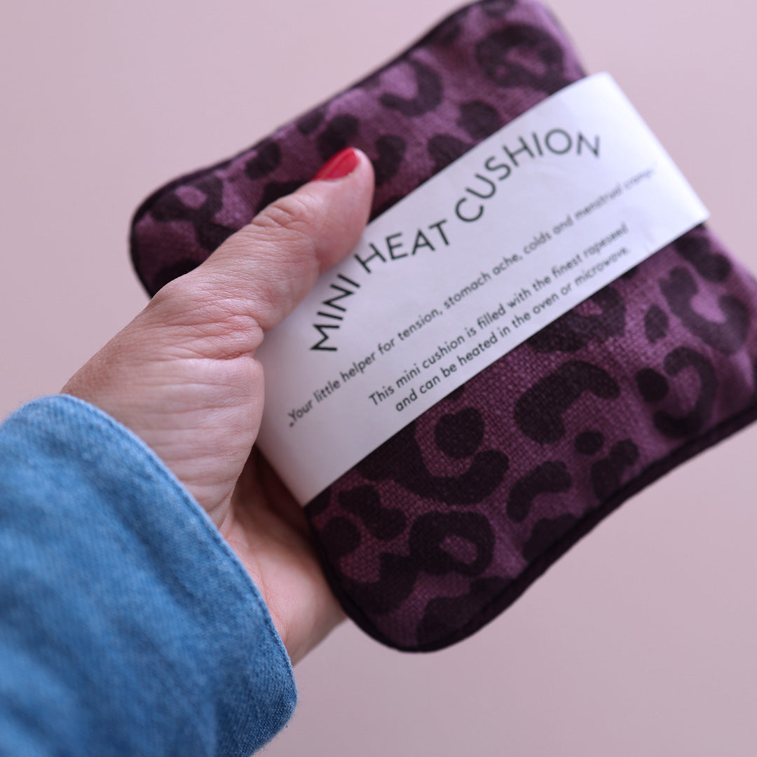 Mini heat pad *Leo Purple