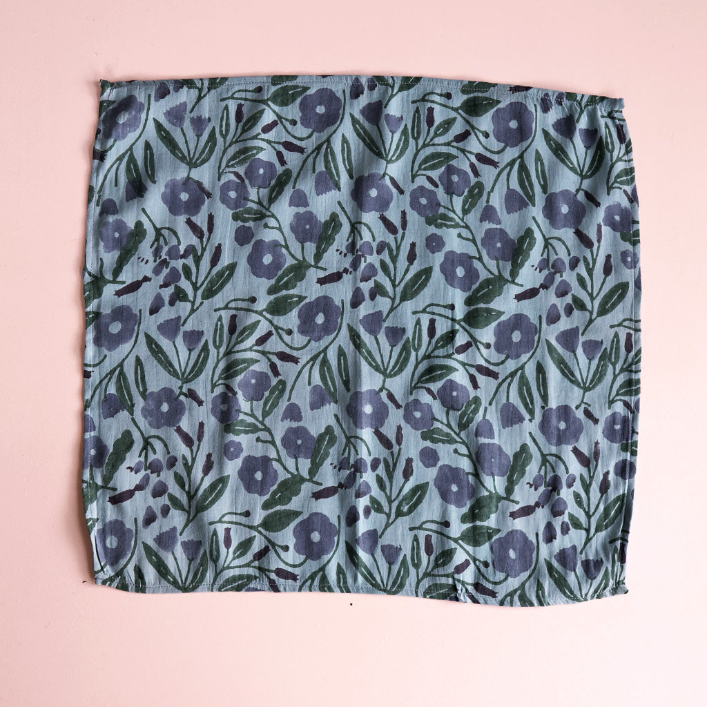Mini foulard *Floral Blue