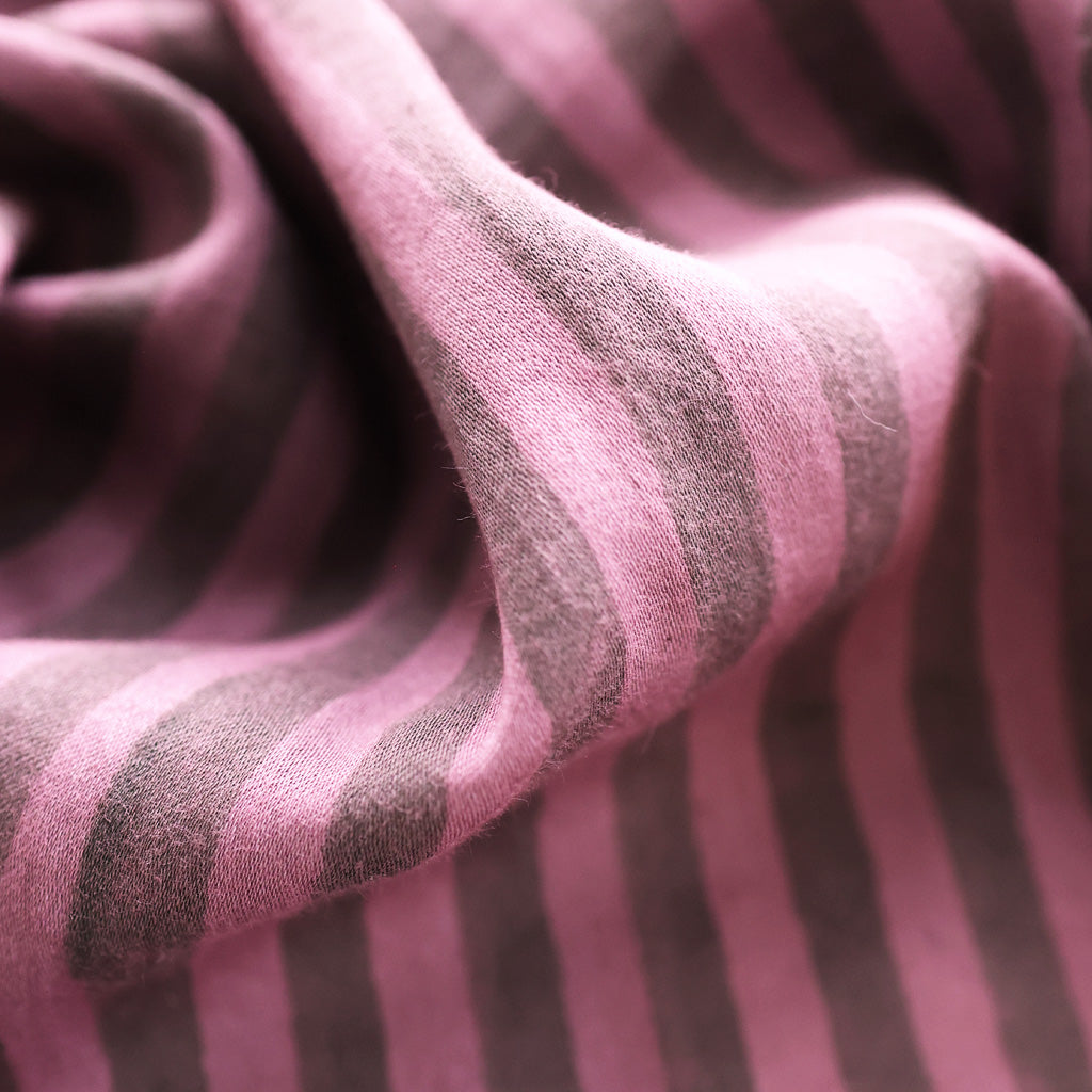 Mini foulard *Stripe Green Purple