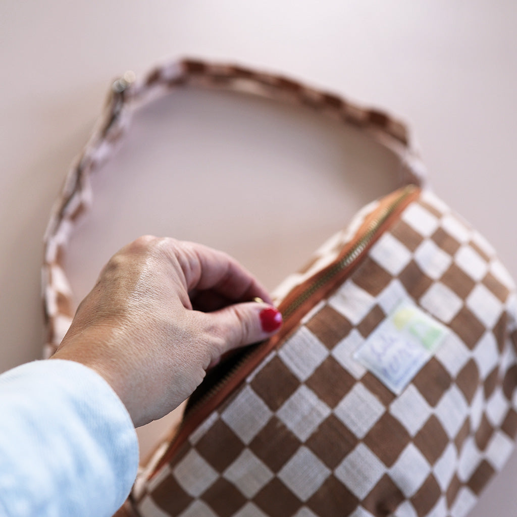 Shoulder bag *Check Ginger