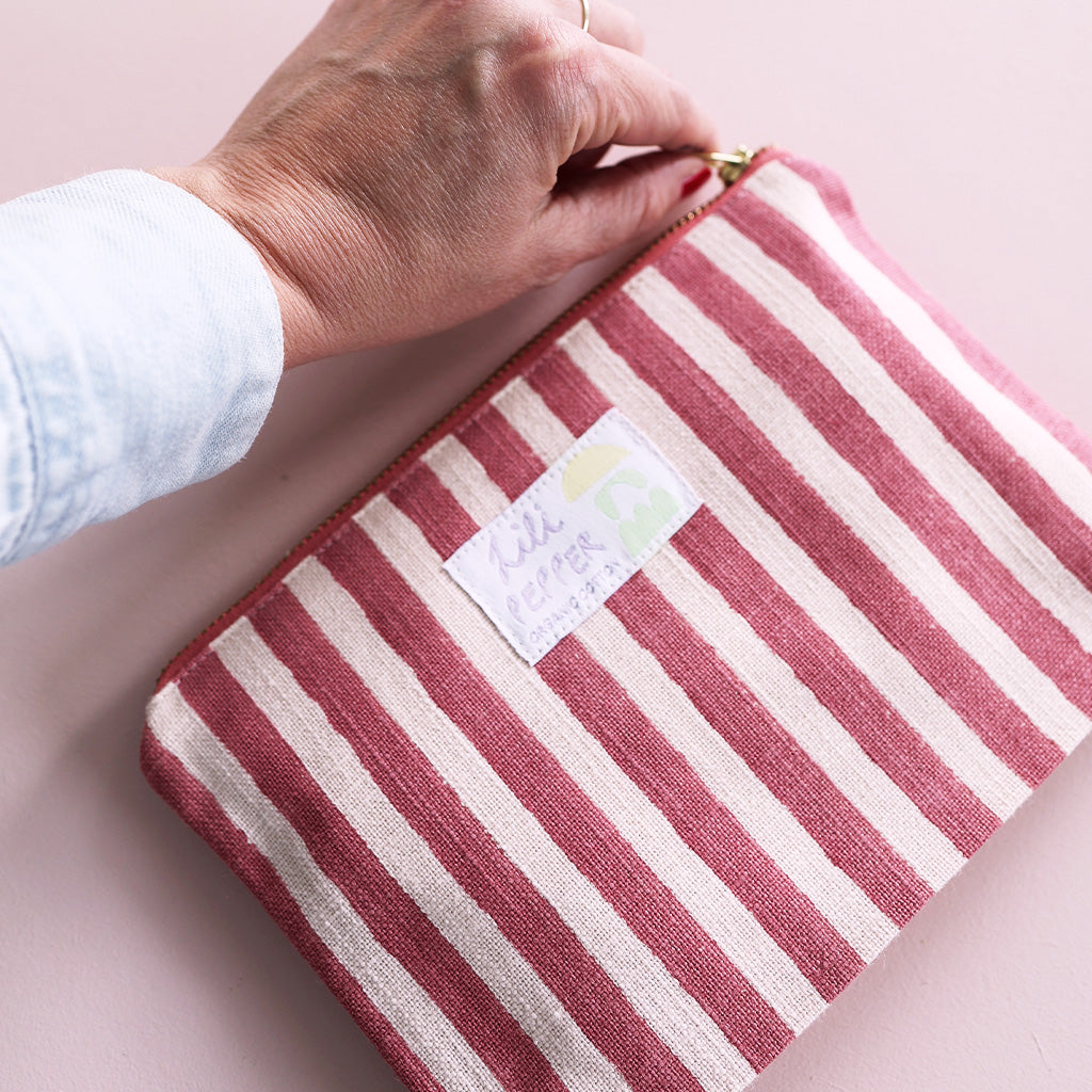 Blockprint pouch *Bonbon