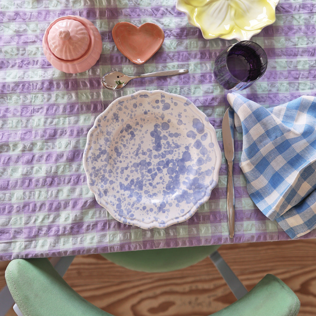 Tablecloth *Check Lila