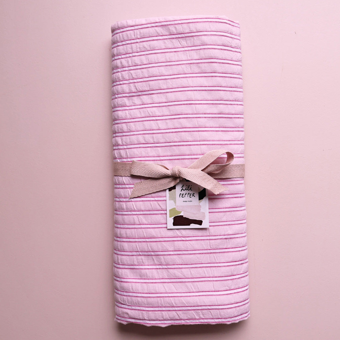 Tablecloth *Stripe Pink