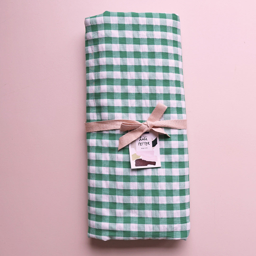Tablecloth *Check Green