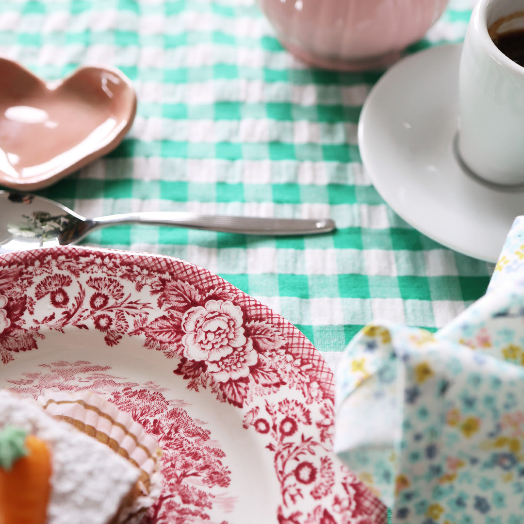 Tablecloth *Check Green
