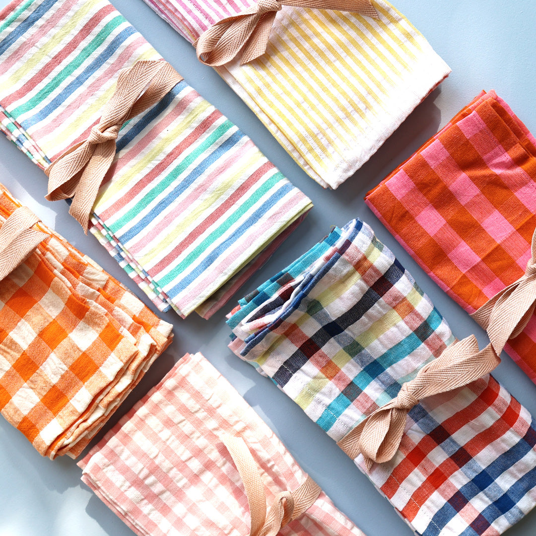 Napkin *Orange Pink Yellow