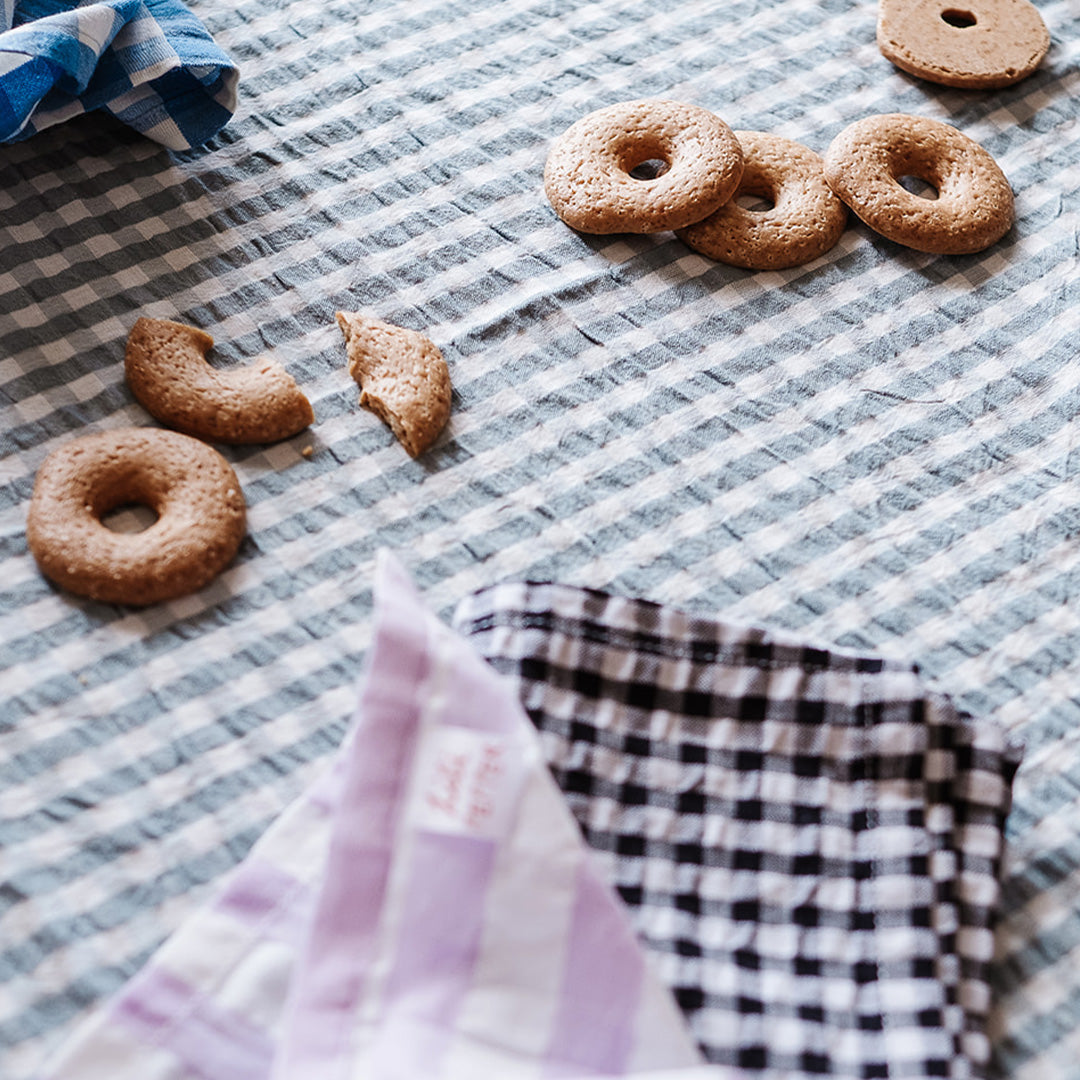 Napkin *Check Purple