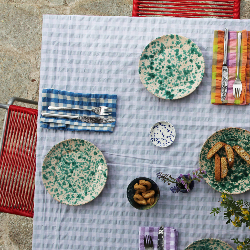 Table linen *Check Light Blue