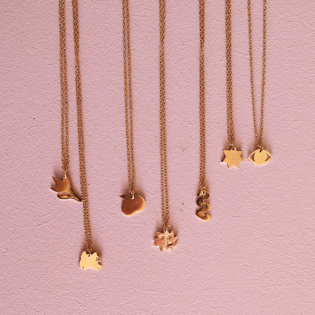 Necklace Talisman *Eye Gold