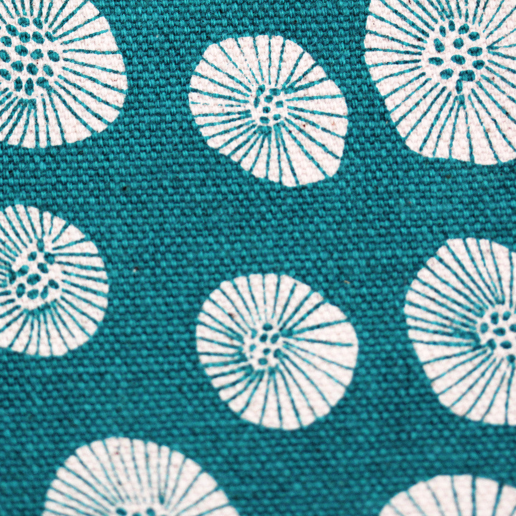 *My green daisy* Organic Cotton Pouch - Lili Pepper