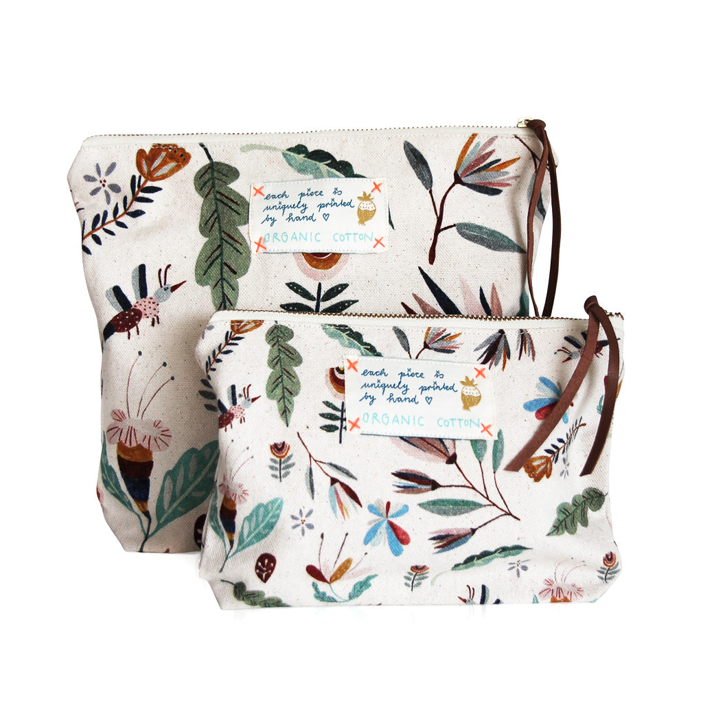 *My Alice* Organic Cotton Pouch - Lili Pepper