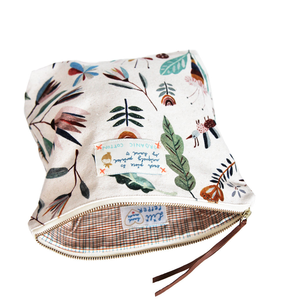 *My Alice* Organic Cotton Pouch - Lili Pepper