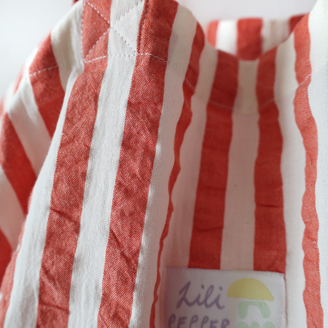 Cotton Bag *Stripes Red