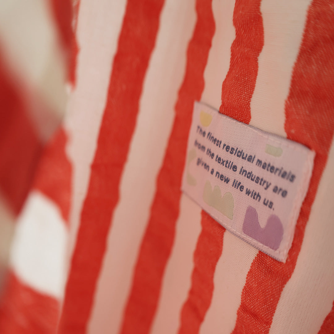 Cotton Bag *Stripes Red