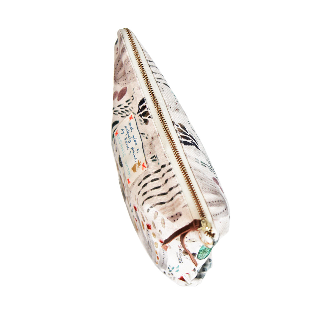 *My Succulent* Organic Cotton Pouch - Lili Pepper