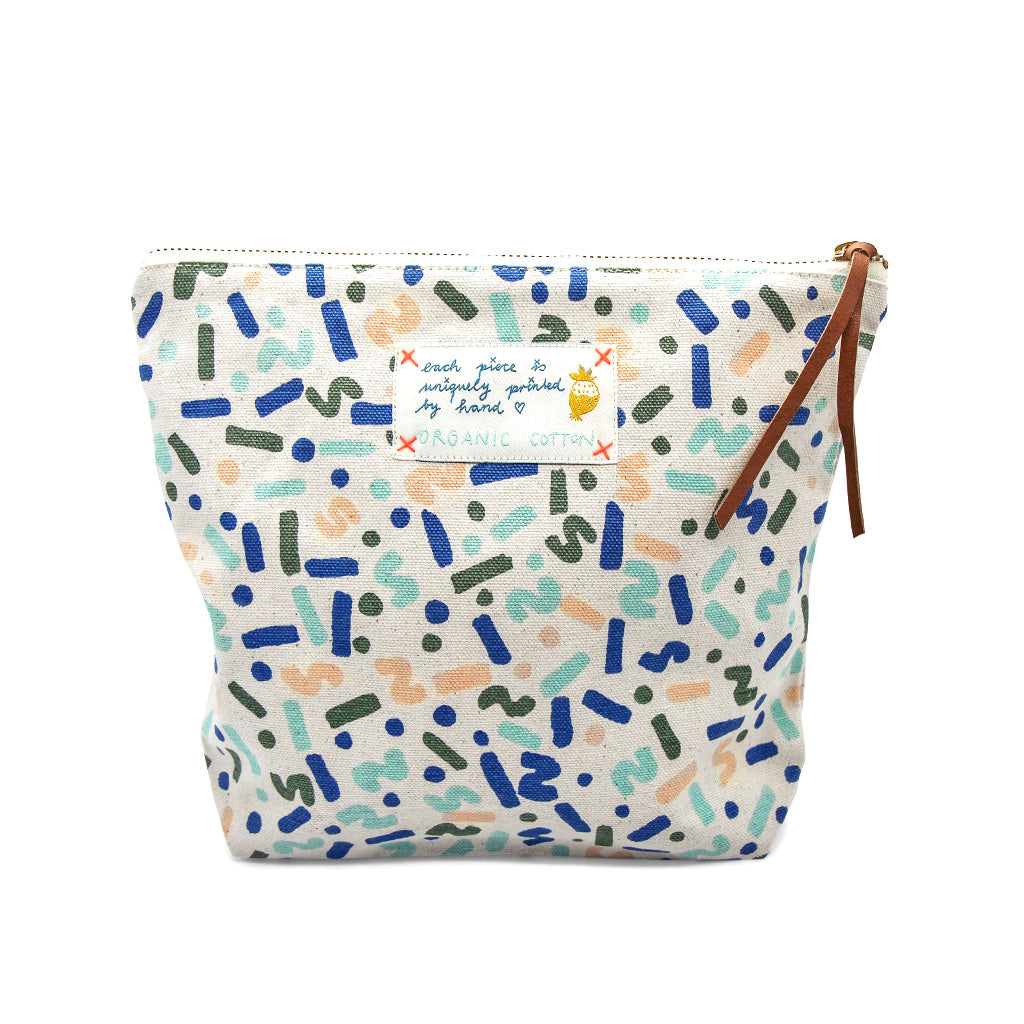 *Memphis* Organic Cotton Pouch