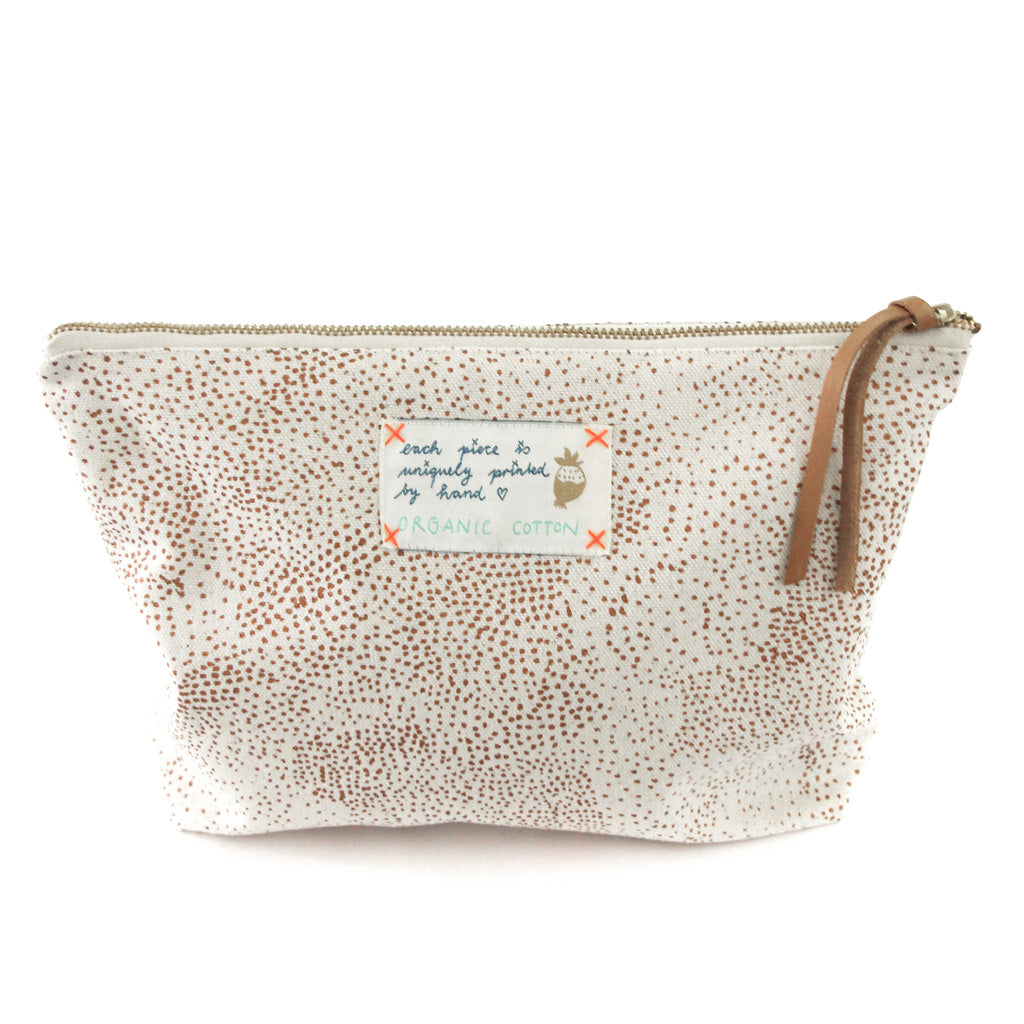 *My Copper Universe* Organic Cotton Pouch - Lili Pepper