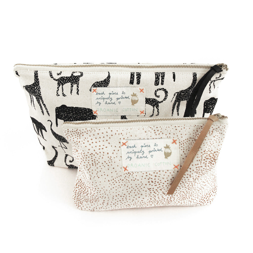 *My Copper Universe* Organic Cotton Pouch - Lili Pepper