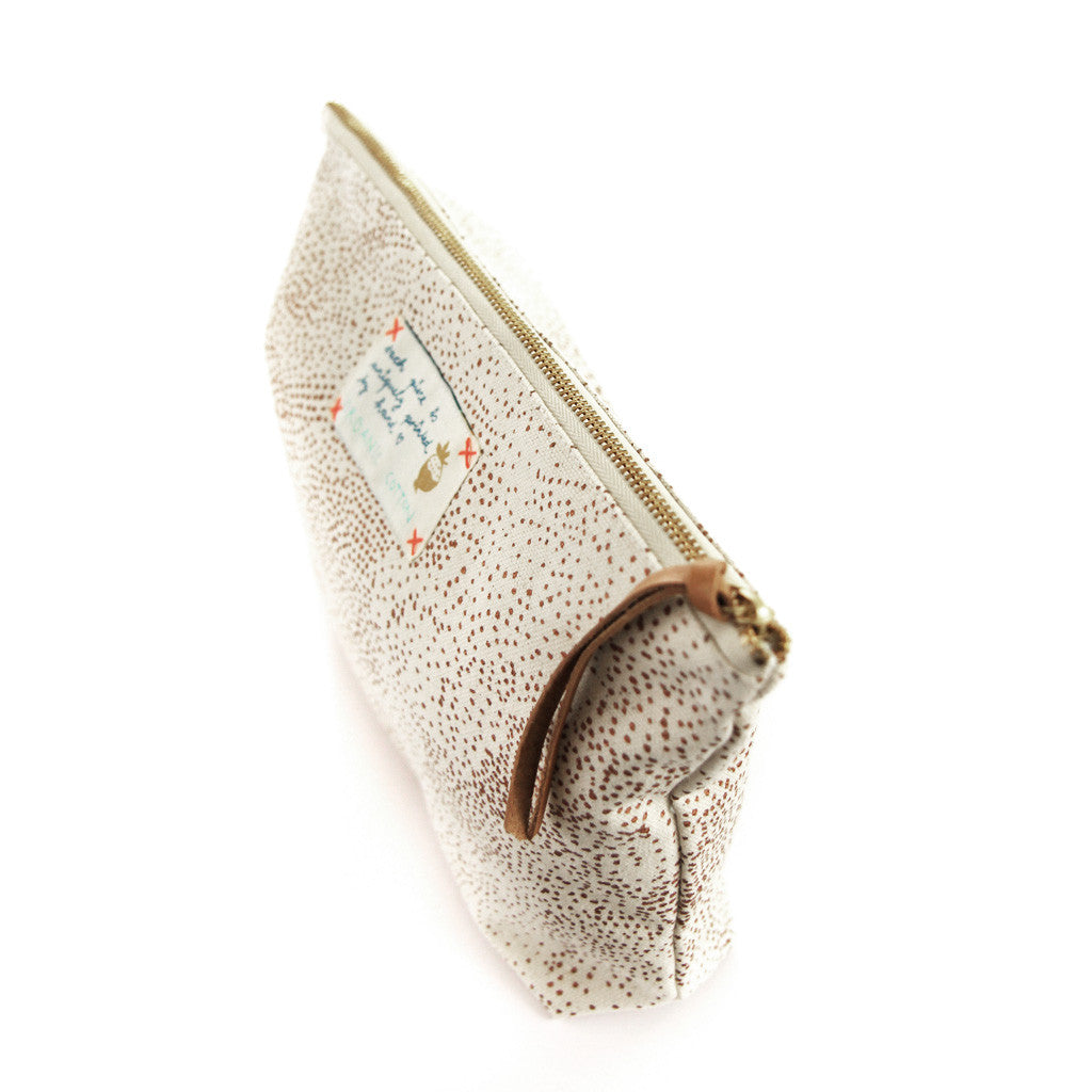 *My Copper Universe* Organic Cotton Pouch - Lili Pepper