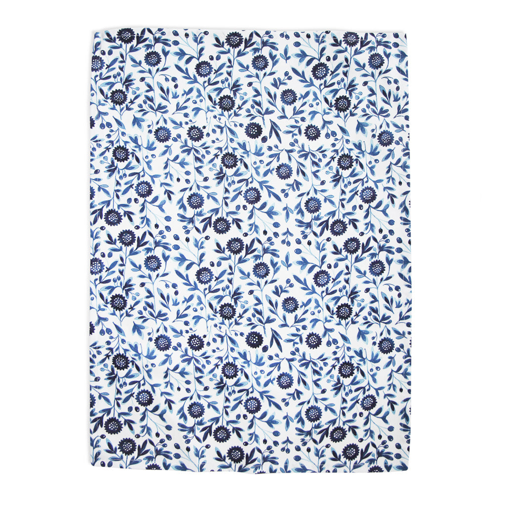 Tea towel *My Blue Flowers