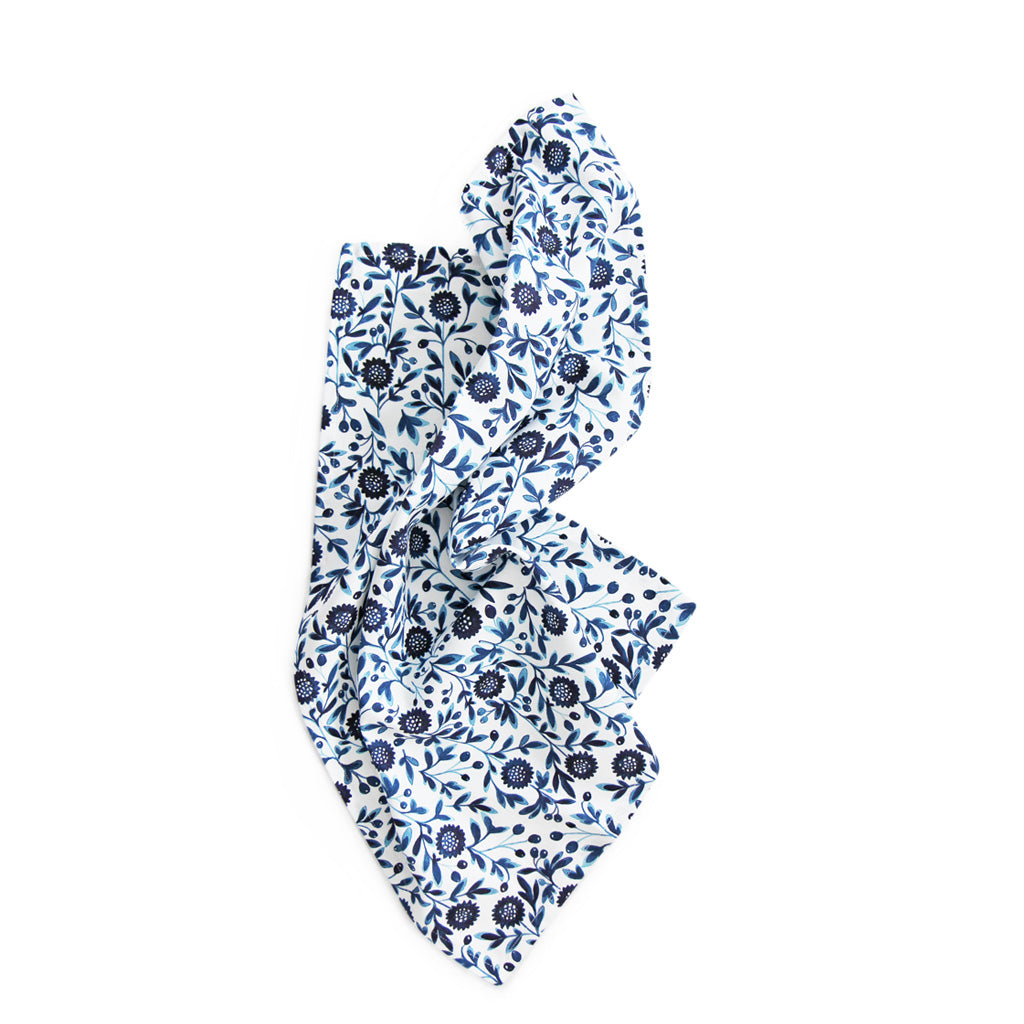 Tea towel *My Blue Flowers